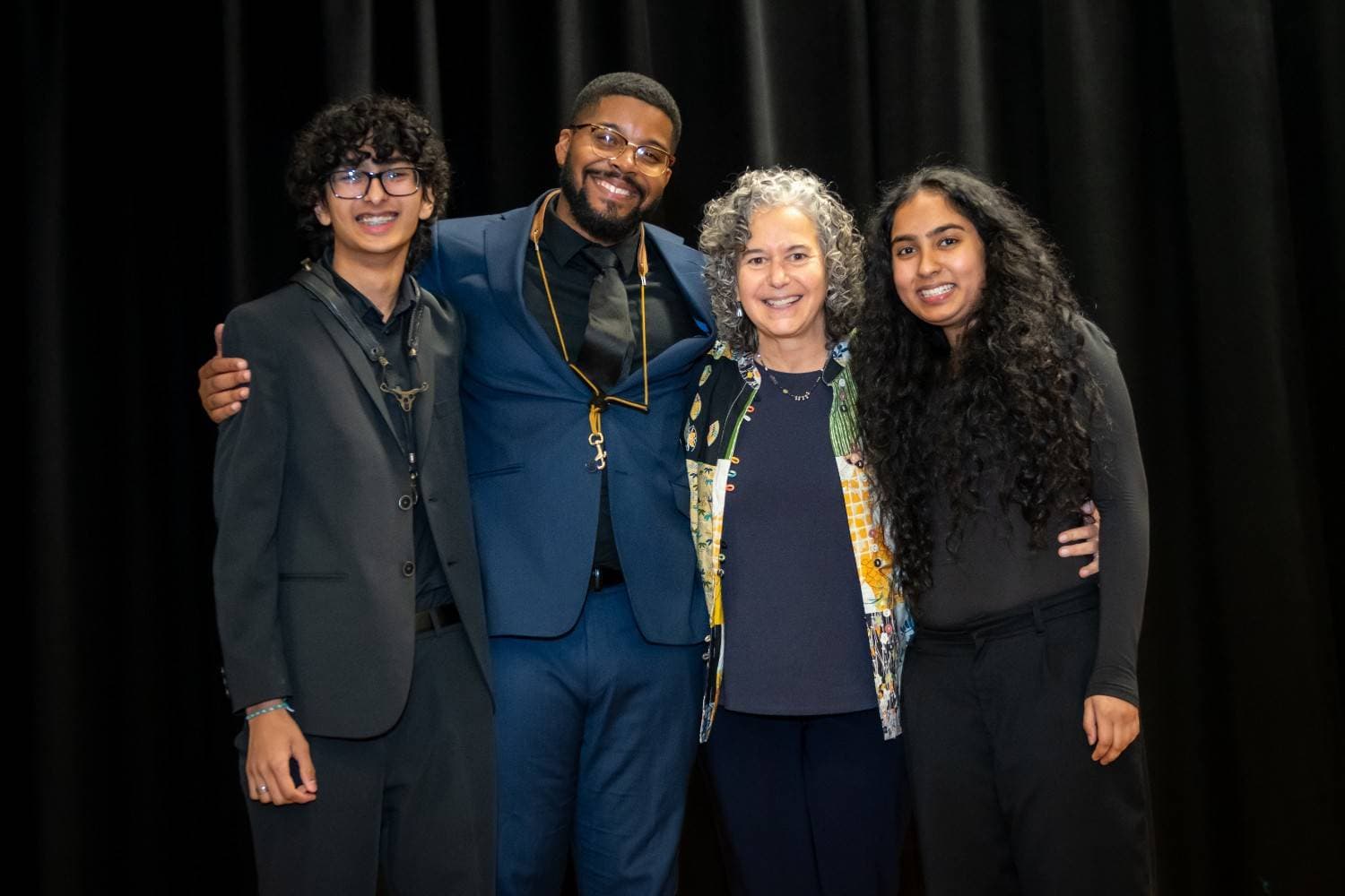 Bianca and Joshua with Juilliard Faculty Supporting Harmony 4 All Concerts