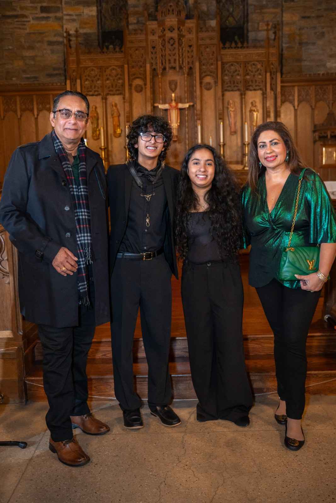 Leaders of the Community attending Harmony 4 All concert